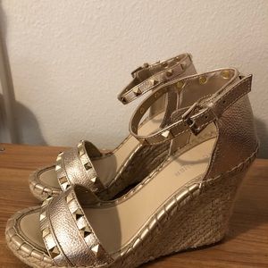 Rose Gold Wedges